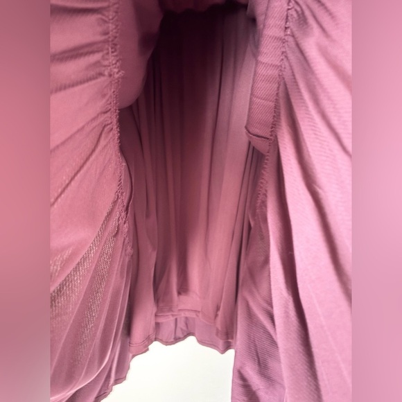 NWT Nine West Burgundy Square Neck Mini Dress - Picture 7 of 11